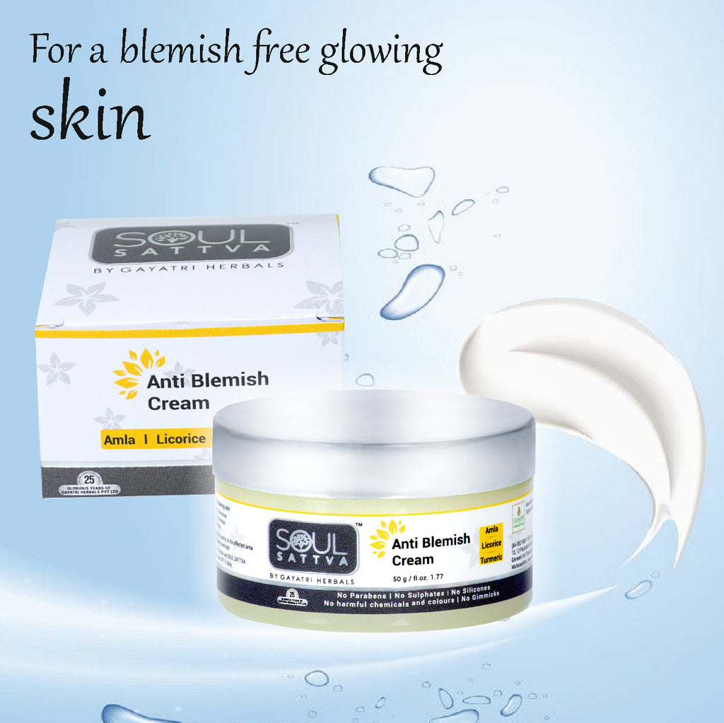 Anti Blemish Cream - 50 gms ( Amla I Licorice I Turmeric )