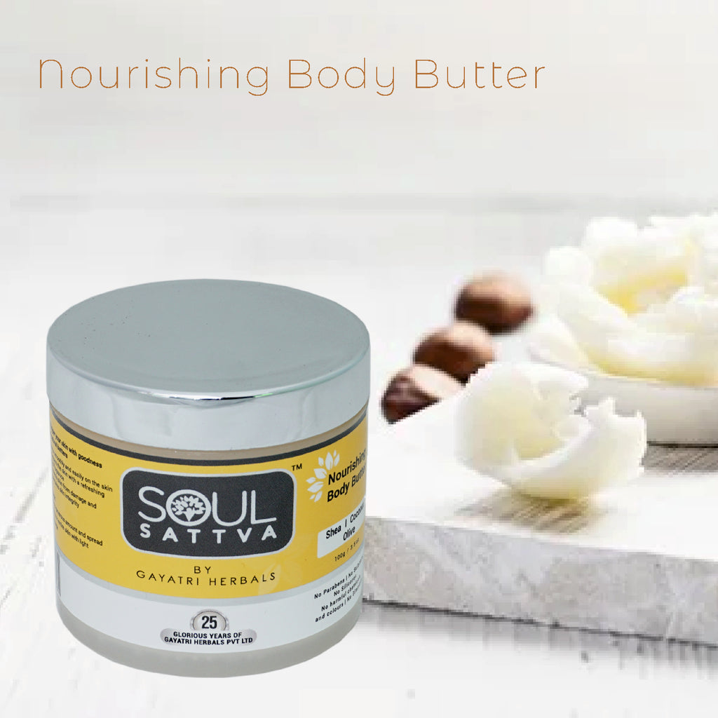 Nourishing Body Butter - 100 gms ( Shea I Coconut I Olive )