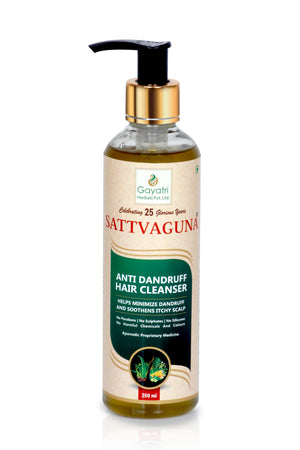 Sattvaguna Anti Dandruff Hair Cleanser - 250 ml ( Helps minimize dandruff I Soothens itchy scalp )